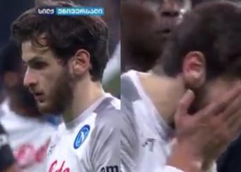 🎥ხვიჩა კვარაცხელიას გაფუჭებული პენალტი, რომელმაც ნაპოლის ფანები უფრო გააერთიანა