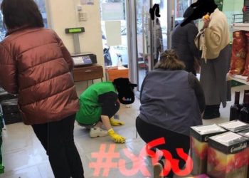 “ახალი ამბავი გაიგეთ? 750 ლარად შეგვიძლია ვიყოთ მოლარე-კონსულტანტი, მუშა, დაცვა, დამლაგებელი და ჩაკ ნორისი” – “არა მონობას