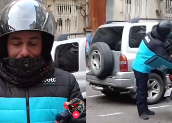 🎥VIDEO: “სოლიდარობა კურიერებს” – მომხმარებელმა “ვოლტის” კურიერს შეკვეთა მიატანინა, ადგილზე მისულს კი ასეთი რამ დახვდა