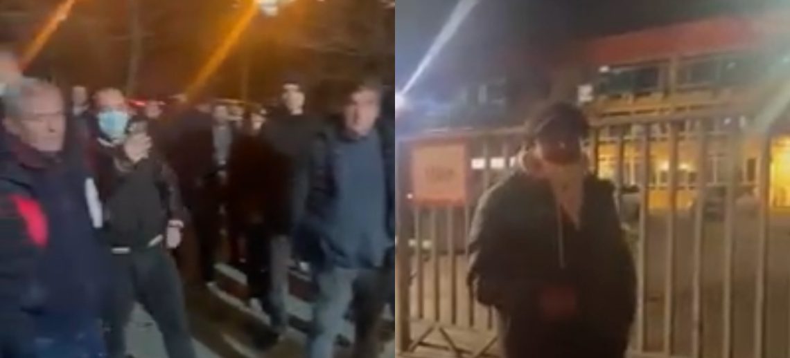 🎥ვიდეო:ქართული ოცნების მხარდამჭერები კობახიძის დასაცავად რუსთავი 2 ში მივიდნენ-“აბა გამოდი შმაცებო”