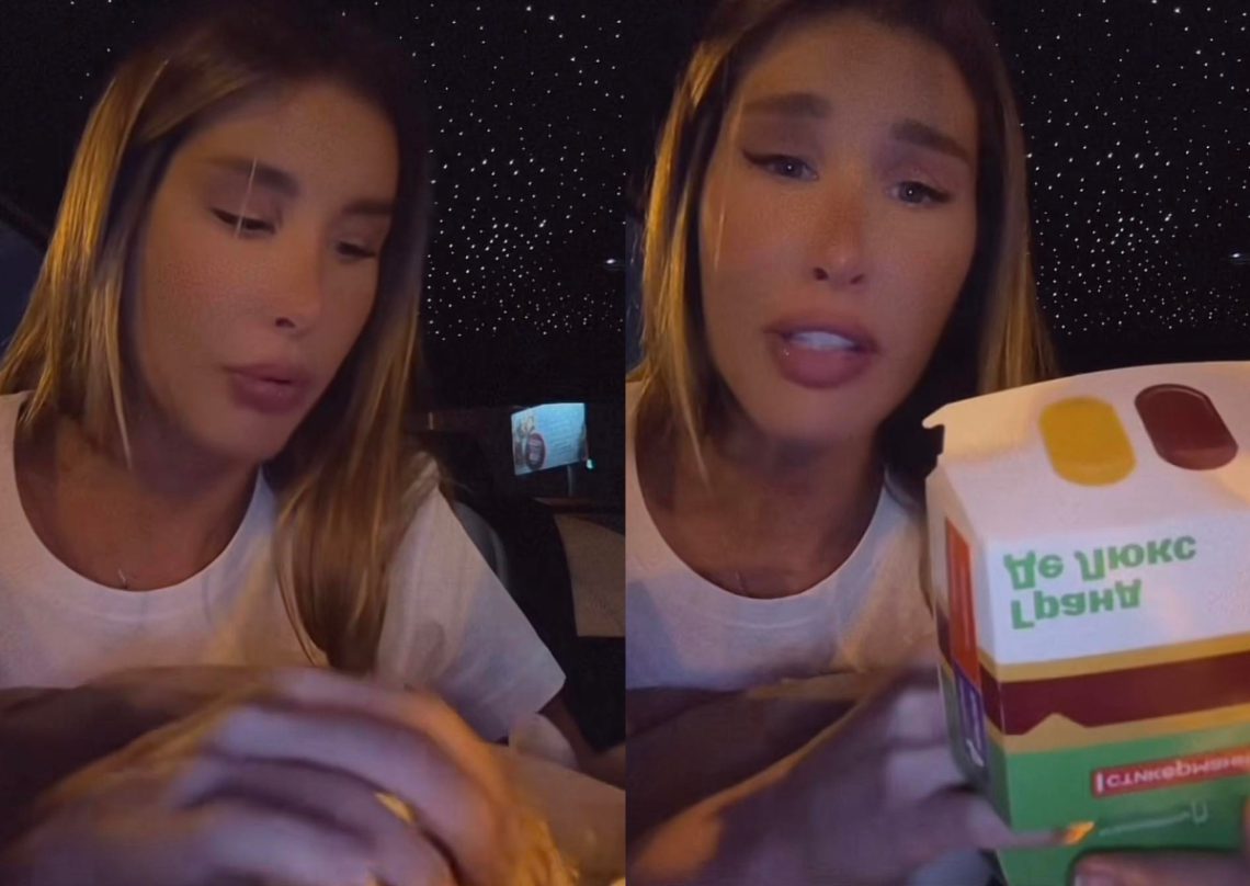 VIDEO: “ბიგ მაკს სჯობს”- ქეთა თოფურია რუსულ ბურგერს რეკლამას უკეთებს