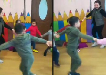 🎥წალენჯიხის მერის მოადგილე სტუმრად საბავშვო ბაღში – ვიდეო ინტერნეტში ვირუსულად ვრცელდება