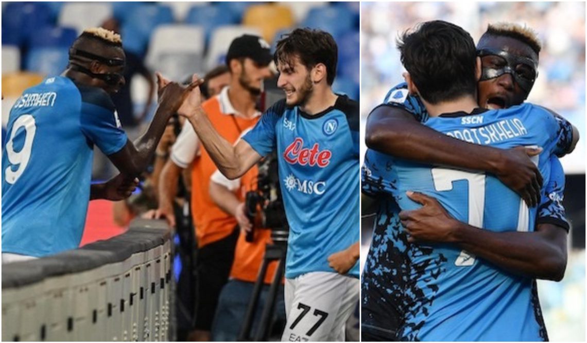 ნახეთ, როგორ მიულოცა ოსიმენმა ხვიჩას დაბადების დღე