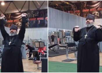 🎥 VIDEO: ქართველი მამაო სპორტდარბაზიდან – ვიდეომ მრევლი აღაშფოთა