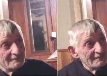 VIDEO: ქართველი ბაბუს ემოცია, როდესაც ომში დაღუპული შვილის სადღეგრძელოს ისმენს