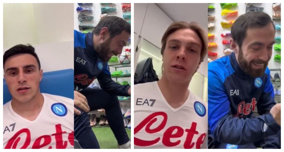 🎥VIDEO: ნაპოლის ქართული ფანების გვერდის დამაარსებელს, ხვიჩას თანაგუნდელებმა იუბილე მიულოცეს