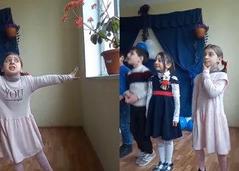 🎥”ბავშვი არტისტი” – საახალწლო ვირუსული ვიდეოს შემდეგ, ლანჩხუთელი მარიამი საგაზაფხულო სიმღერაზე აცეკვდა