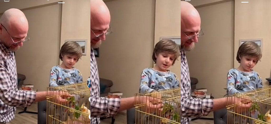 🎥ჯაფარამ თუთიყუშს ოხრახუში აჭამა – ნახეთ ვიდეო