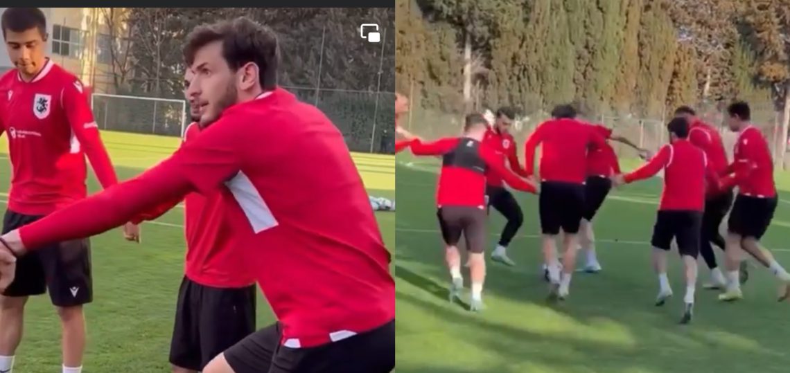 🎥”ხვიჩა ასწავლის ჩვენს ბიჭებს გუნდურ მოქმედებას” – ვიდეო სიამოვნებას მოგგვრით