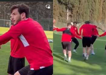 🎥”ხვიჩა ასწავლის ჩვენს ბიჭებს გუნდურ მოქმედებას” – ვიდეო სიამოვნებას მოგგვრით