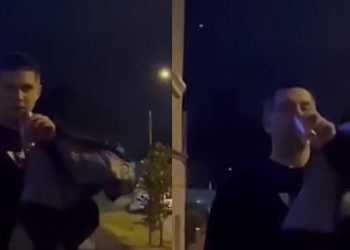 🎥”აქ ნუ დგახარ”- ოკუპანტმა ბათუმში ქართველი ბიჭს ბინის წინ დადგომის უფლება არ მისცა