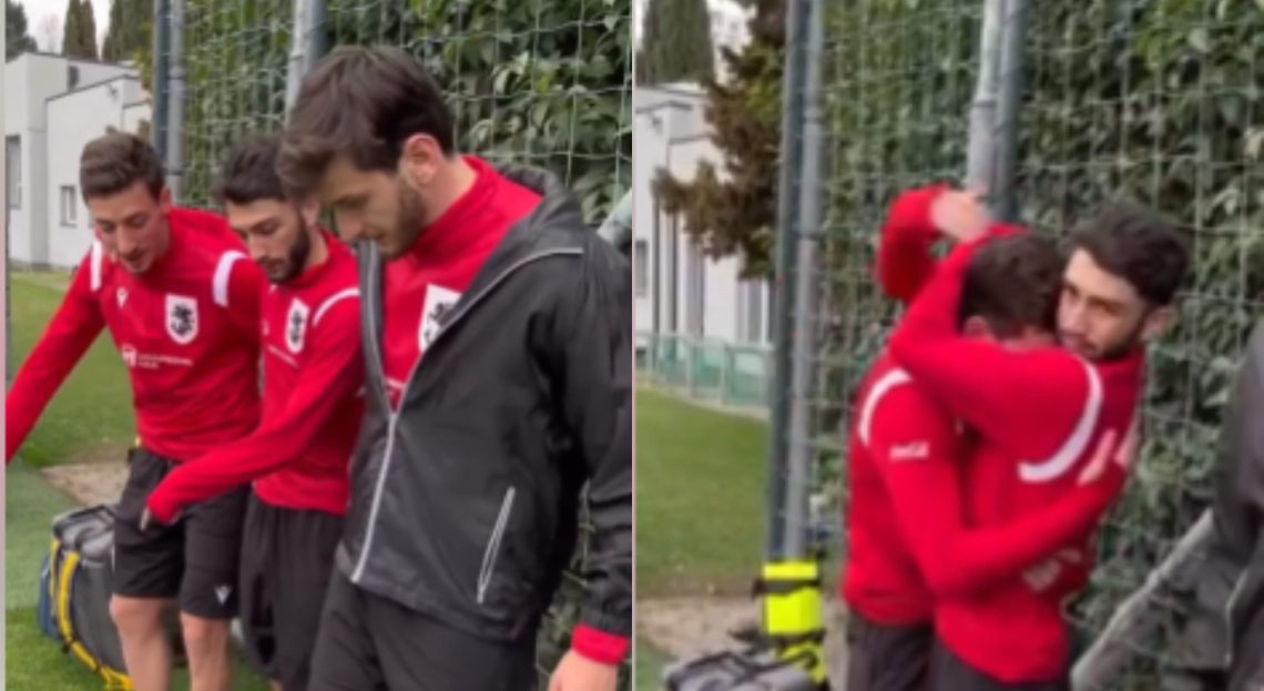 🎥”ნაკრების ბიჭები ერთმანეთს ეხუტებიან,უყვართ ერთმანეთი, ამიტომ გავიმარჯვებთ”- ამაღლებული განწყობა ვარჯიშიდან