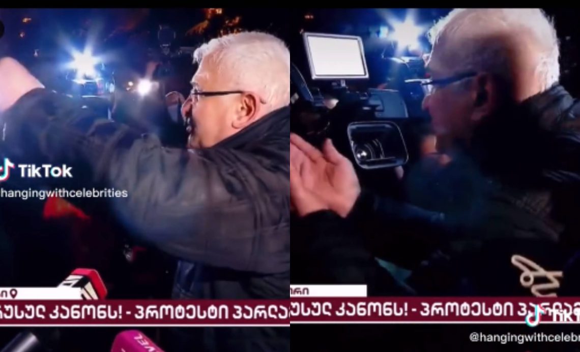 🎥 “სახლში რომ მიხვალთ, დიდი ყანწით დალიეთ საქართველოს სადღეგრძელო ბიჭებო, თქვით, რომ ეს ქვეყანა გიყვართ” – აქციის მონაწილე რობოკოპებს