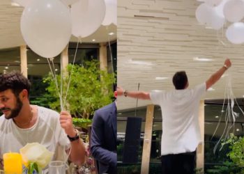 VIDEO: რატი დურგლიშვილი ბუშტებმა ზემოთ აიტაცა – რა ვიდეოს უქვეყნებს მაკა ზამბახიძე მომღერალს