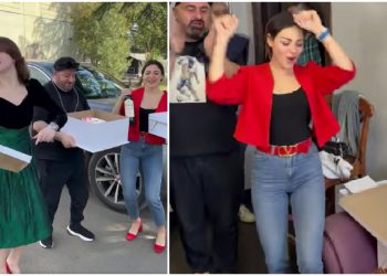 VIDEO: ორი განსხვავებული ტორტი და მეგობრების სურპრიზი – როგორ მიულოცა თათა გიორგობიანს დაბადების დღე “ღამის შოუს” ჯგუფმა