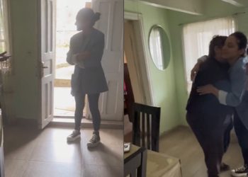 🎥ვიდეო:ემიგრანტი გოგონა მოულოდნელად ეწვია ბებოს- კადრებმა მთელი საქართველო აატირა