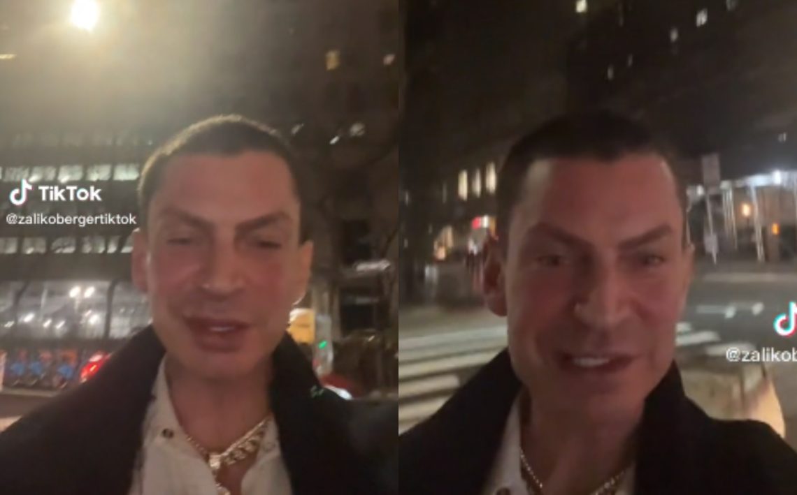 🎥 ნასვამი ზალიკო ბერგერი მანჰეტენის ქუჩებში „მეზობლებს თვლის“ – ვიდეო ნახვების რეკორდს ხსნის