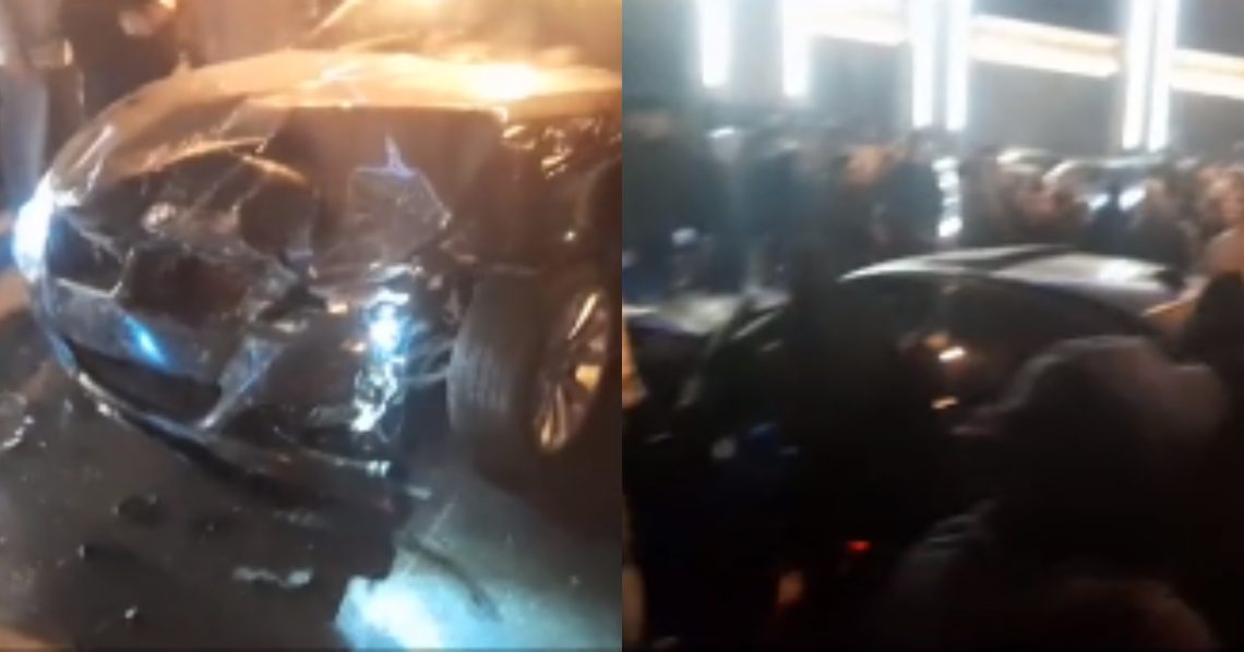 VIDEO: გვერდში დგომა ქართულად – როგორ ეფარებიან ავარიაში მოყოლილ მანქანას, პატრულმა რომ არ დაინახოს