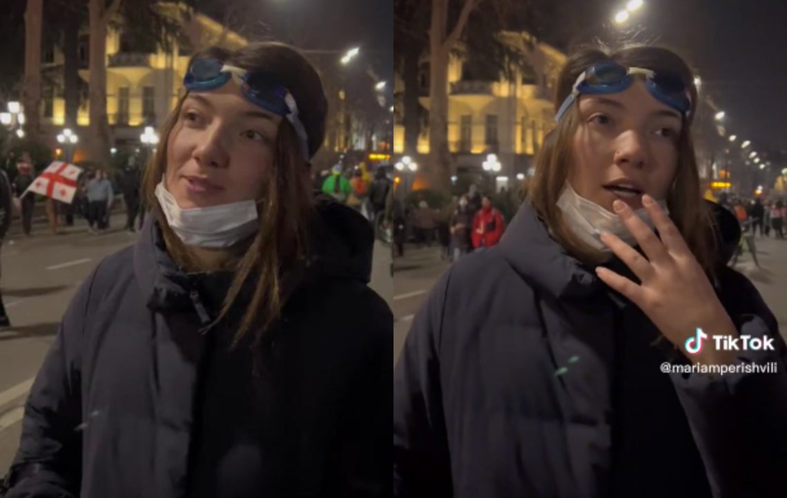 🎥 “მეგონა მოვკვდებოდი” – რას ჰყვება აქციის მონაწილე ახალგაზრდა გოგო