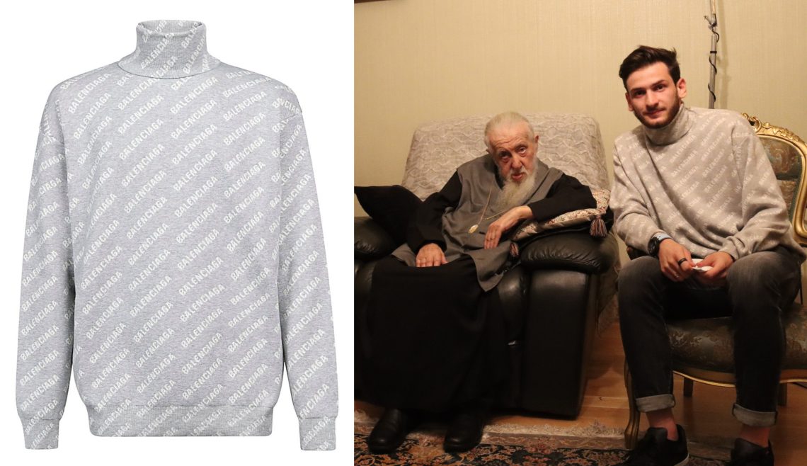 რა ღირებულების არის სამოსი რომელიც ხვიჩა კვარაცხელიას პატრიარქთან შეხვედრისას ეცვა?