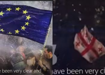 🎥ამ წამს ევროპარლამენტმა “ქალი ევროკავშორის დროშით ხელში” ვიდეო ოფიციალურ გვერდზე სიამაყით განათავსა – “ჩვენ თქვენს გვერდით ვართ საქართველო”