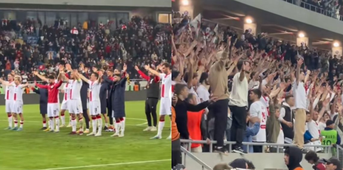 🎥როგორ გააცილა გულშემატკივრებმა ნაკრები – ემოციური კადრები ბათუმიდან