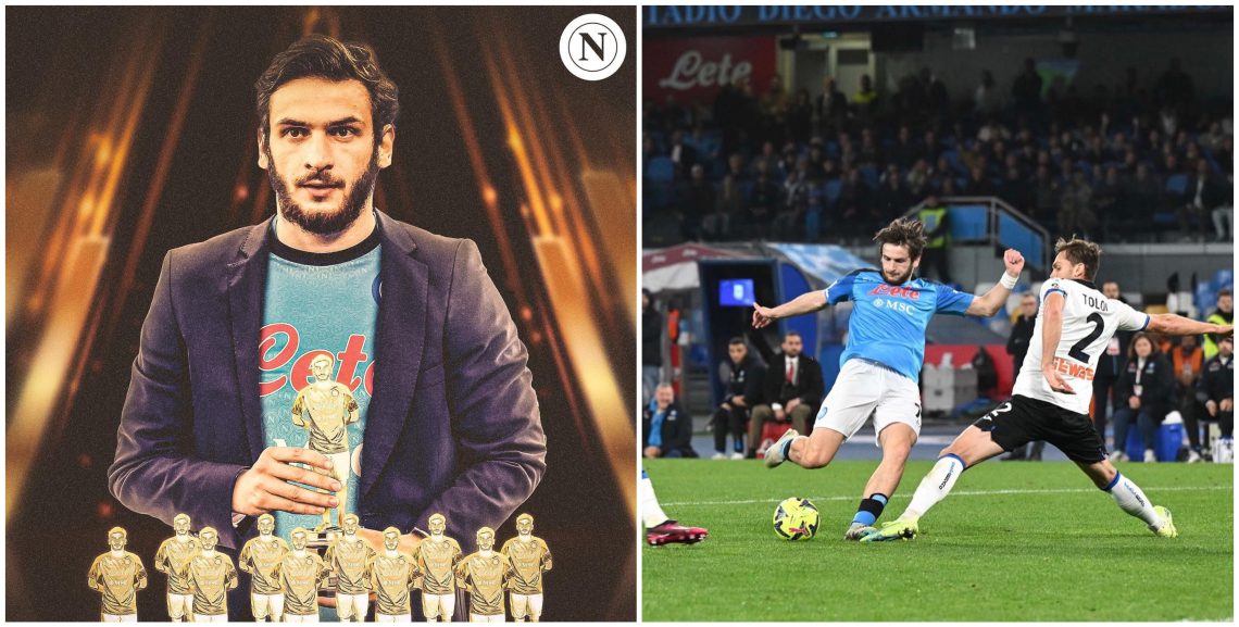 კვარაცხელიას საუკეთესო გოლისთვის ოსკვარის ჯილდო გადაეცა – „ნაპოლის“ ოფიციალური გვერდი პოსტს აქვეყნებს