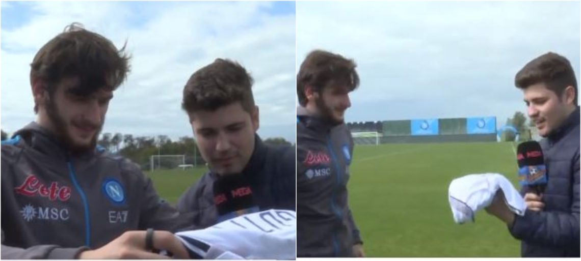 🎥 VIDEO: კვარაცხელიამ გუტისაგან მაისური მიიღო – ნახეთ ქართველის რეაქცია „რეალის“ ლეგენდის საჩუქარზე