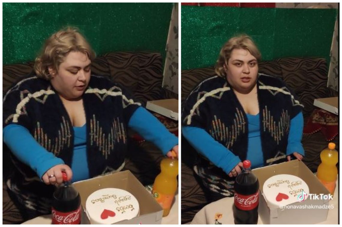 🎥 ვიდეო: “გიგამ მაჩუქა ტორტი” – ტიკ-ტოკერ ნონას თაყვანისმცემელი გამოუჩნდა?