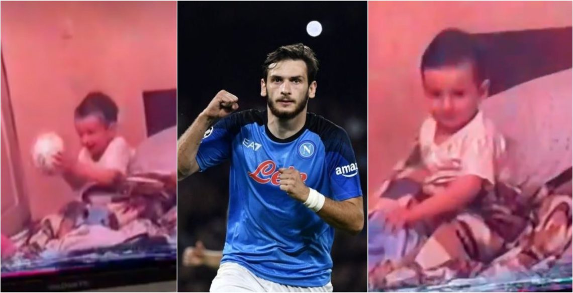 🎥VIDEO: ხვიჩა კვარაცხელია ბავშვობაში-“გოლია გოლი”