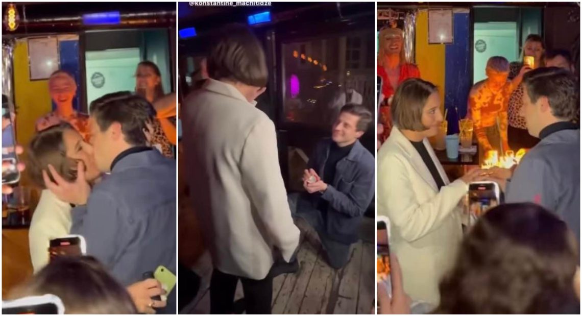 ვიდეო: თეონა ლეჟავას ხელი სთხოვეს – ნახეთ, ემოციური კადრები