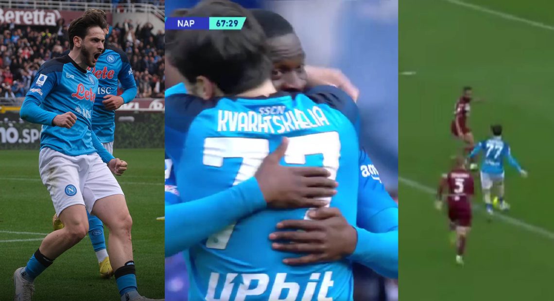 🎥გოლის შემდეგ კვარამ საგოლე პასი გააკეთა- კვარაშოუს მსოფლიო უყურებს