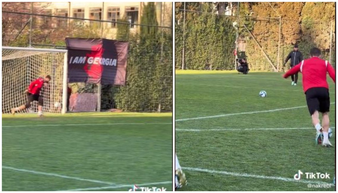 🎥 VIDEO: ზურიკო დავითაშვილმა მამარდას ვარჯიშზე ულამაზესი გოლი გაუტანა