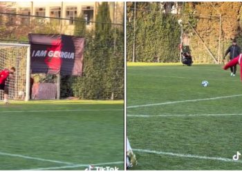 🎥 VIDEO: ზურიკო დავითაშვილმა მამარდას ვარჯიშზე ულამაზესი გოლი გაუტანა