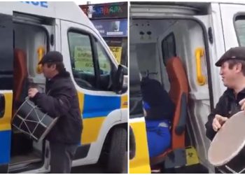 🎥 VIDEO: მეგობარს ამხნევებს სასწრაფოს მანქანაში – ემოციურმა კადრებმა საზოგადოება მოიცვა