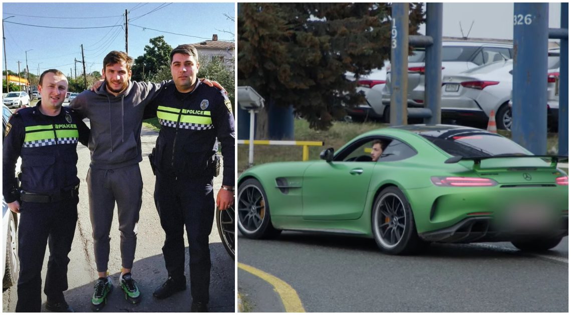 რატომ გააჩერა პატრულმა კვარა ქუჩაში – ნახეთ კადრები