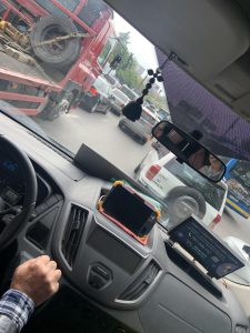 დიდუბის ხიდი პარალიზებულია - რა ხდება ამ წუთებში ადგილზე