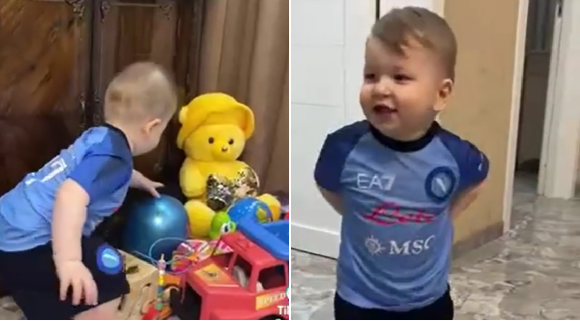 “რომ გაიზრდება, კვარაცხელია უნდა გამოვიდეს” – ნახეთ ხვიჩას უსაყვარლესი პატარა ფანი, რომელიც ფეხბურთელსა და ბურთზე ერთნაირად არის შეყვარებული