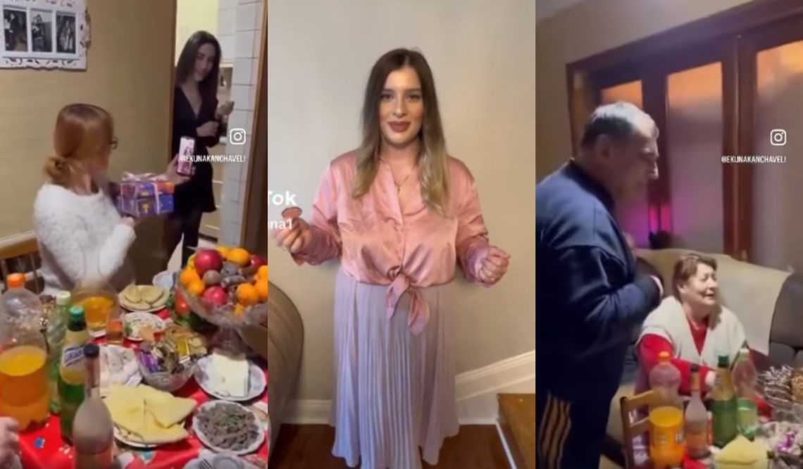 VIDEO: როგორ გაიგო ეკუნა ყანჩაველის ორსულობის შესახებ ოჯახმა – ემოციური კადრები და ატირებული მშობლები