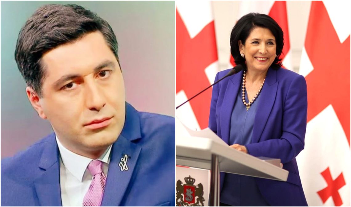 “ახლა ეს სტატუსიც გააზიარეთ” – რას პასუხობს ვახო სანაია სალომე ზურაბიშვილს, რომელმაც ცოტა ხნის წინ მისი პოსტი გააზიარა