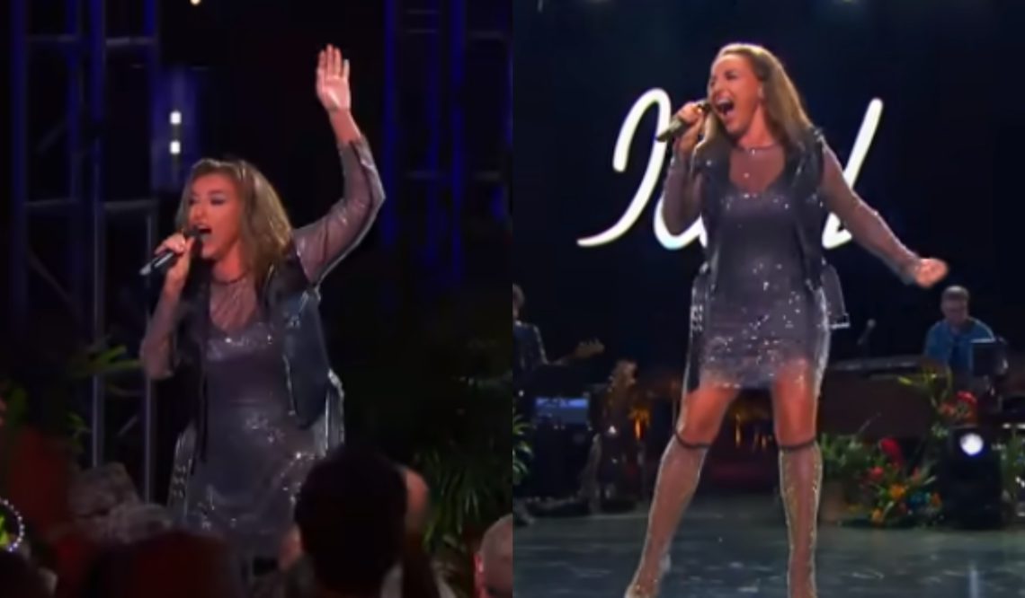 VIDEO: დარბაზი და ჟიური შოკშია, ემოციებს ვეღარ მალავენ – ნუცა ბუზალაძის დღევანდელი გამოსვლა ამერიკულ კონკურსში და აცეკვებული მაყურებელი