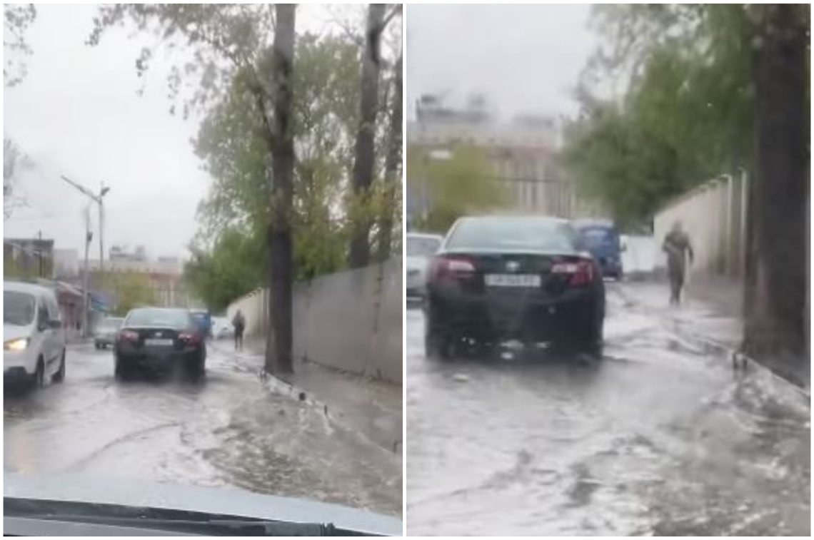 🎥 VIDEO: ძლიერმა წვიმამ ლუბლიანას ქუჩა დატბორა – რა კადრები ვრცელდება დიღმის მასივიდან