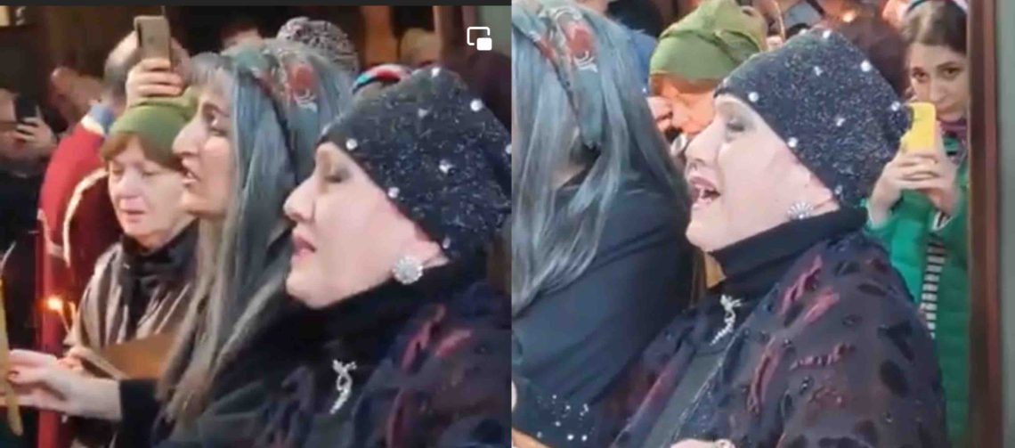 🎥მაცხოვრის დატირება, სააღდგომო გალობა რომელმაც მრევლი აღაფრთოვანა