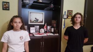 ქართველი გმირის, გიორგი ანწუხელიძის შვილები, ანა და ლევანი, დღეიდან გურული დღიურების ფონდის სტიპენდიატები არიან - კეკელიძე