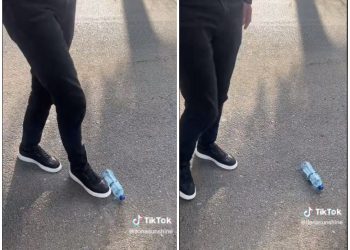 🎥 VIDEO: მთაწმინდის პარკთან ადგილი, სადაც გრავიტაცია არ მოქმედებს – დაღმართზე ბოთლი არ მიგორავს