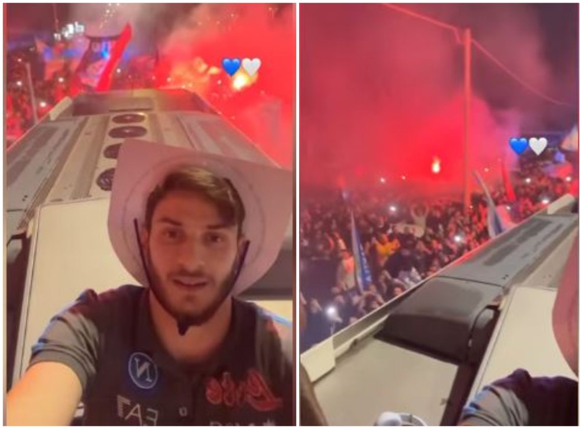 🎥 VIDEO: ნახეთ, როგორ დახვდა „ნაპოლის“ გულშემატკივარი „იუვესთან“ გამარჯვებულ კვარასა და მთელ გუნდს