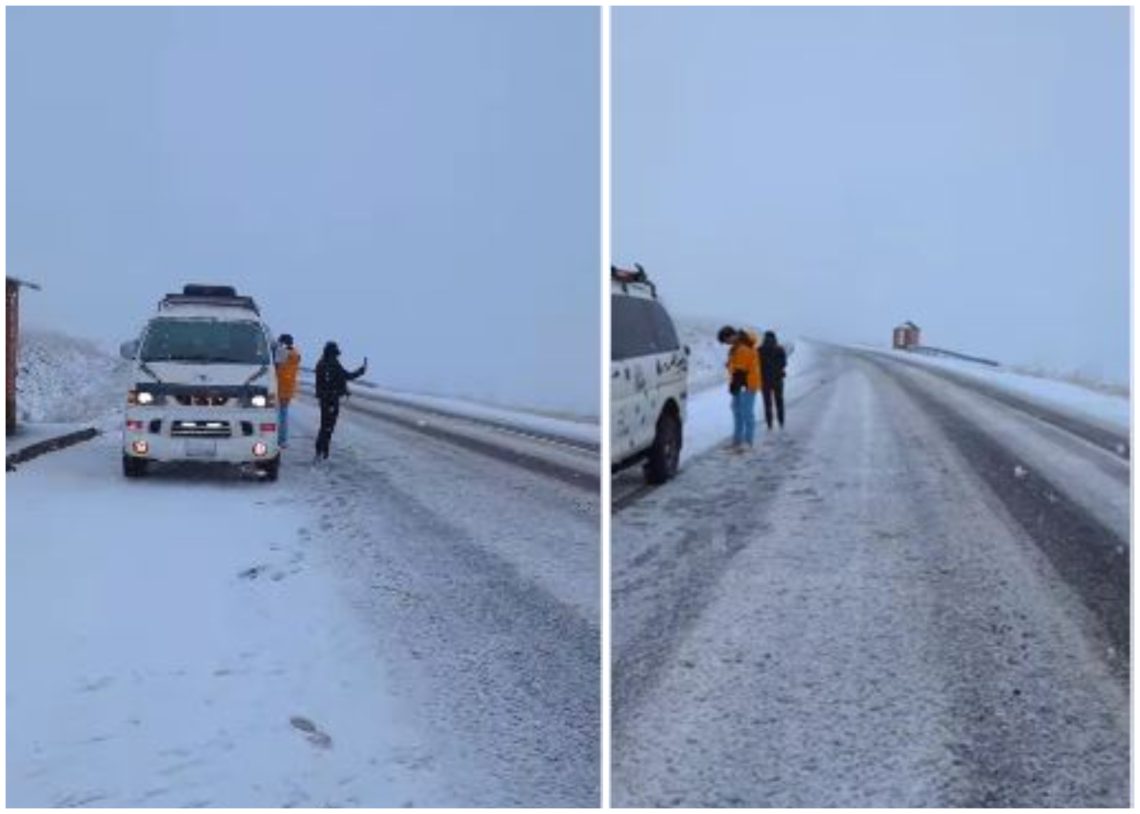 🎥 VIDEO: 10 აპრილია და თოვს – სად თოვს ამ წუთებში საქართველოში?