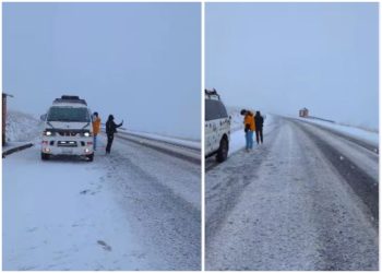 🎥 VIDEO: 10 აპრილია და თოვს – სად თოვს ამ წუთებში საქართველოში?