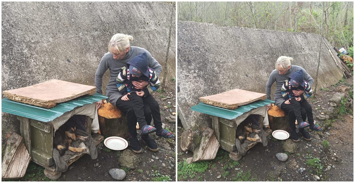 “ხელვაჩაურში მდინარის პირას ქალი ვნახეთ პატარა ბავშვით ხელში” – სულისშემძვრელი ამბავი