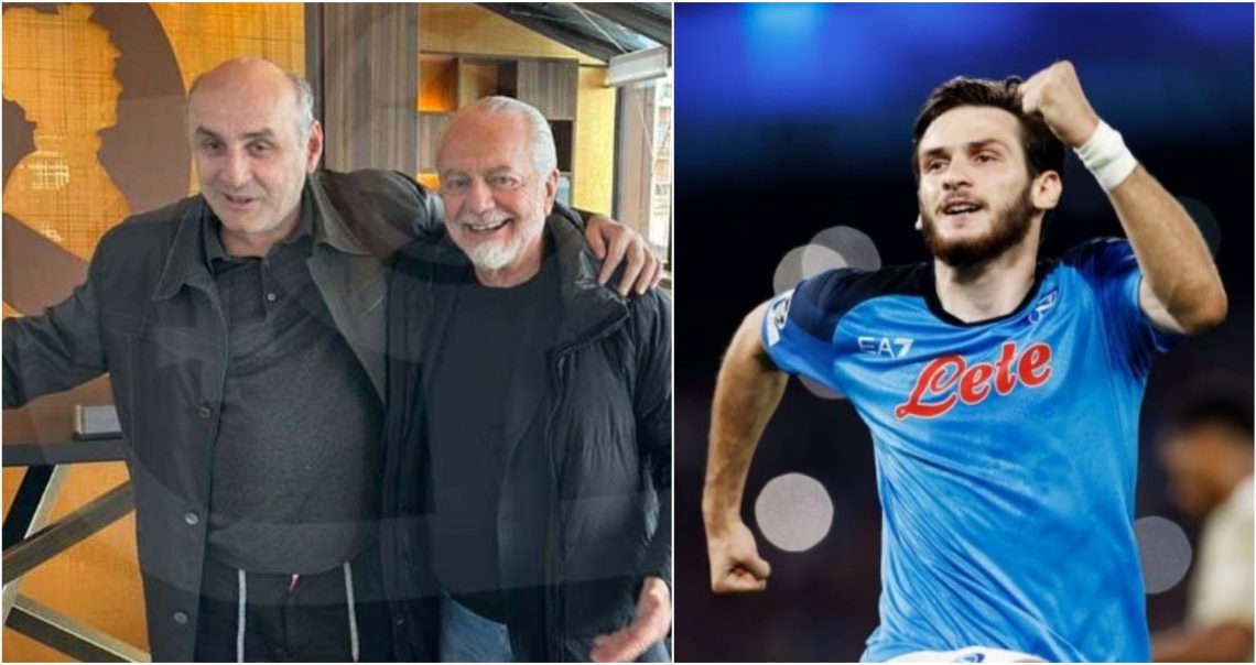 დე ლაურენტისი ჯუღელს შეხვდა – კვარა 2027 წლამდე ნეაპოლში?